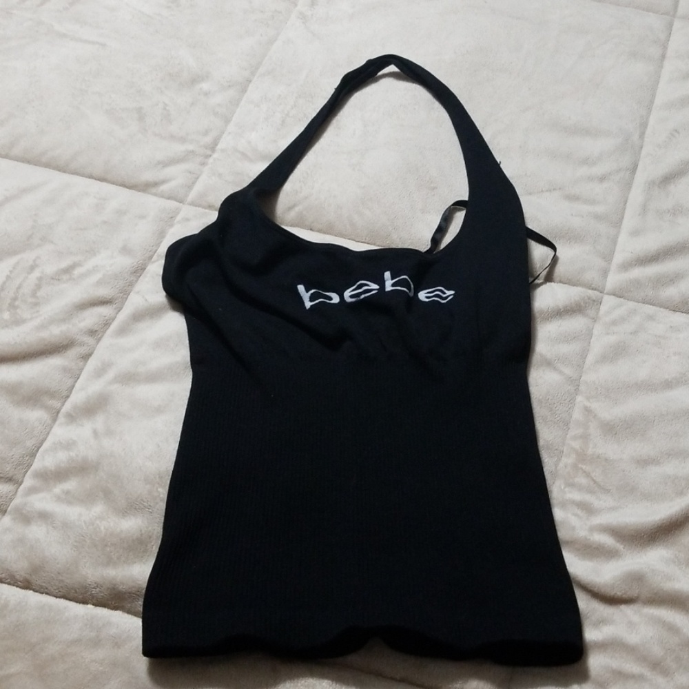 Bebe halter top